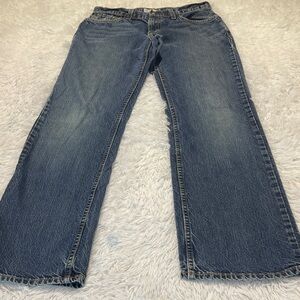 RINCON STRIGHT BULLHEAD DENIM  Blue Men's Jeans SIZE 39-32 SEE MEASUREMENTS